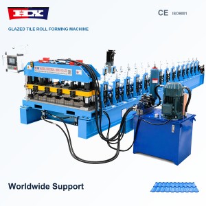 High Speed Glazed Tile Roll Forming Machine