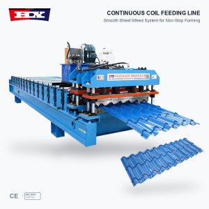 Glazed Metal Roof Tile Making Machine