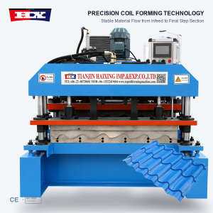 Metal Glazed Roof Tile Forming Machine