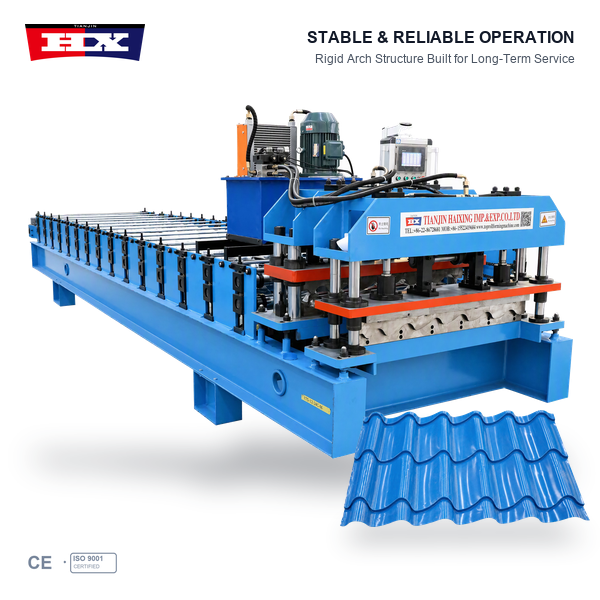 Metal Glazed Roof Tile Forming Machine Featured Image