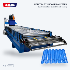 Glazed Metal Roof Tile Making Machine