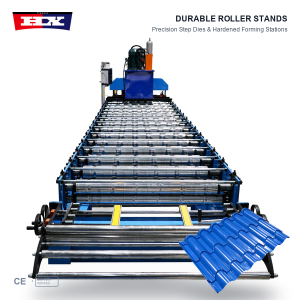 Glazed Metal Roof Tile Making Machine