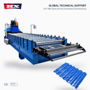 Steel Roof Tile Roll Forming Machine