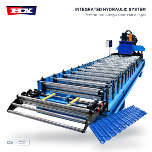 Steel Roof Tile Roll Forming Machine