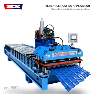 Glazed Metal Roof Tile Making Machine