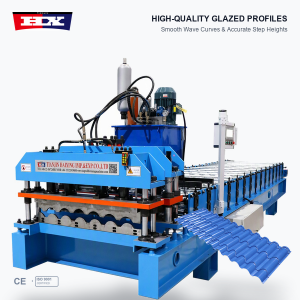 Glazed Metal Roof Tile Making Machine
