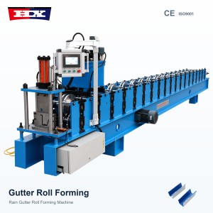 Rain Gutter Roll Forming Machine