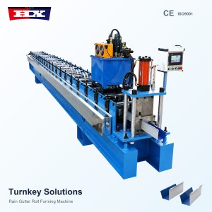 Rain Gutter Roll Forming Machine