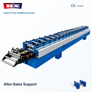 Metal Rain Gutter Making Machine