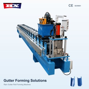 Rain Gutter Roll Forming Machine