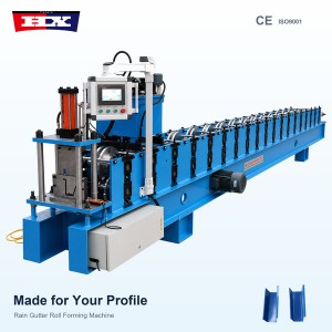 Metal Gutter Roll Forming Machine