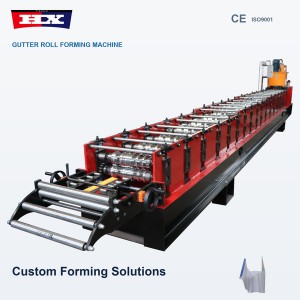 Metal Gutter Roll Forming Machine