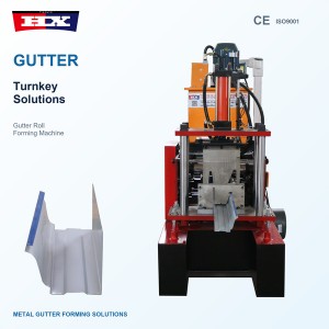 Metal Gutter Roll Forming Machine