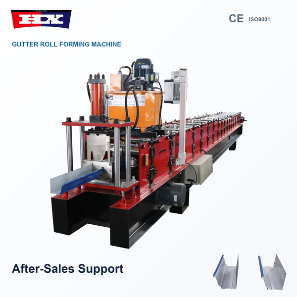 Haixing gutter roll forming machine supplier for customized rain gutter manufacturing solutions