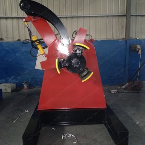 Top Grade Lms Manual And Hydraulic Decoiler 10 Tons Steel Uncoiler Machine