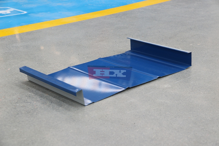 Haixing KR24 standing seam roll forming equipment for customized aluminum roofing panels