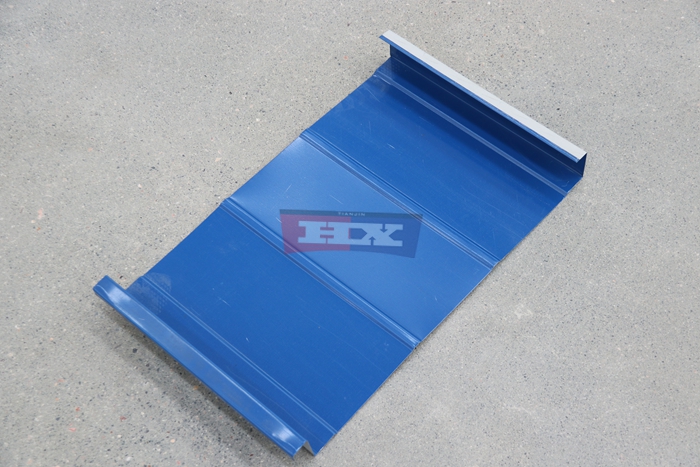 Haixing KR24 roof panel production equipment with automatic length cutting
