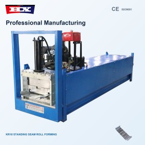 KR18 Standing Seam Roofing Sheet Making Machine