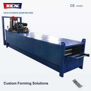 KR18 Standing Seam Roofing Sheet Making Machine