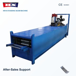 KR18 Metal Roof Forming Machine for Standing Seam Panels