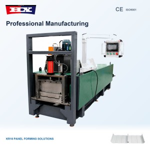 KR18 Standing Seam Metal Roofing Roll Forming Machine
