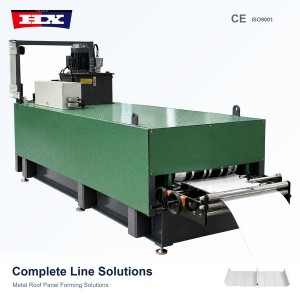 KR18 Standing Seam Metal Roofing Roll Forming Machine