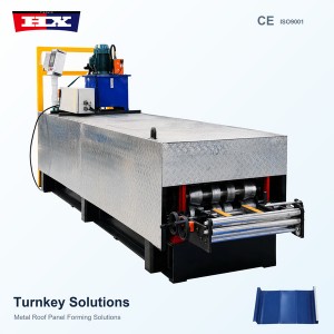 KR24 Aluminum Magnesium Manganese Roof Panel Machine