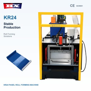 KR24 Aluminum Magnesium Manganese Roof Panel Machine
