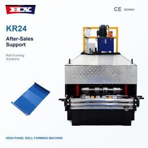 KR24 Aluminum Magnesium Manganese Roof Panel Machine