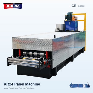 KR24 Aluminum Magnesium Manganese Roof Panel Machine