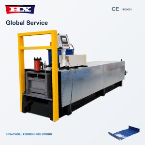 KR24 Aluminum Magnesium Manganese Roof Panel Machine