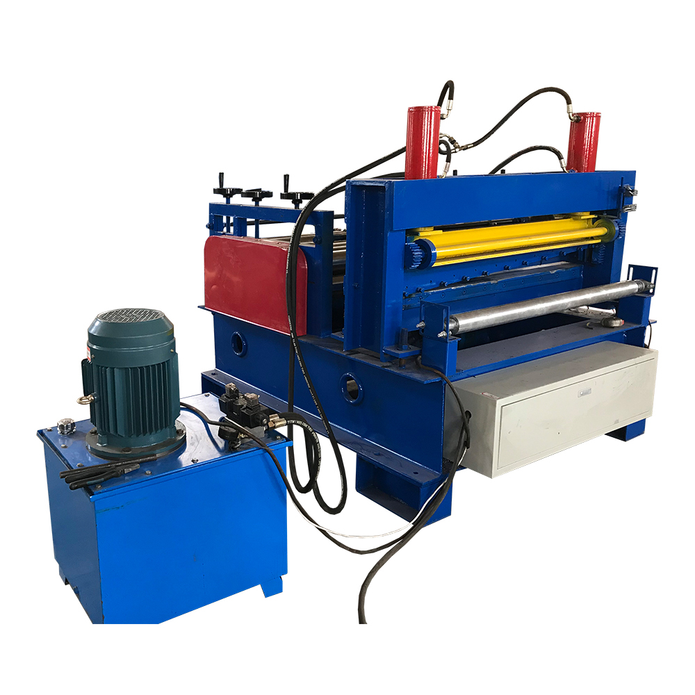China Supplier Curved Roof Span Roll Forming Machine - Sheet Metal Straightening And Cutting Machine – Haixing Industrial