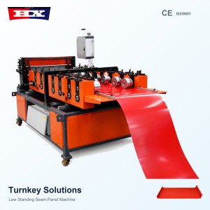 Standing Seam Metal Roofing Machine