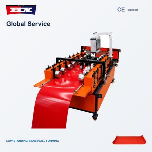 Standing Seam Metal Roof Roll Forming Machine