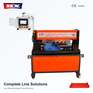 Standing Seam Metal Roof Roll Forming Machine