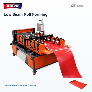 Standing Seam Metal Roof Roll Forming Machine