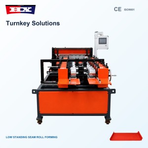 Standing Seam Metal Roofing Roll Forming Machine