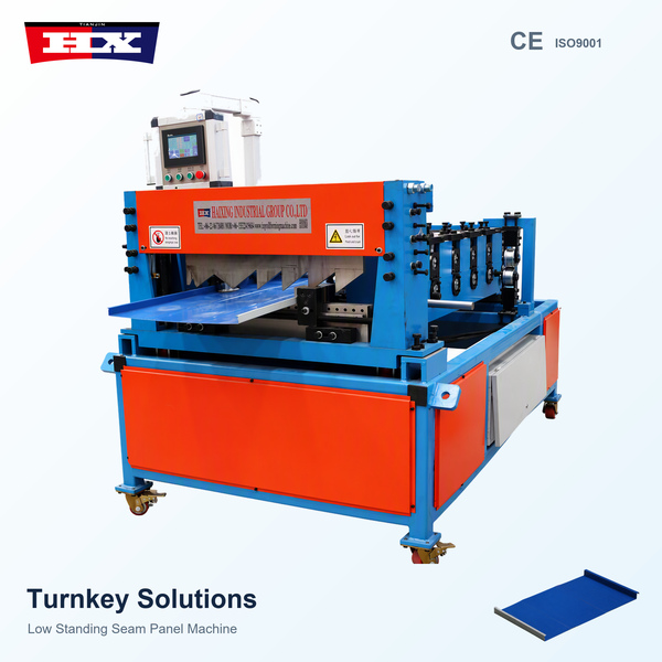 Low Standing Seam Roof Panel Roll Forming Machine Featured Image