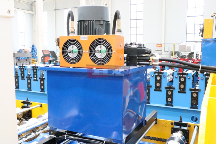 Haixing decorative stepped metal roof tile machine for residential roofing applications