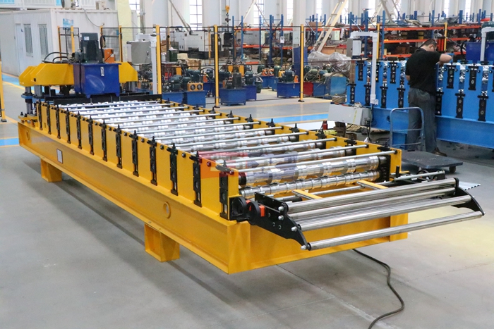Haixing roof tile sheet production equipment for galvanized and pre-painted steel coils