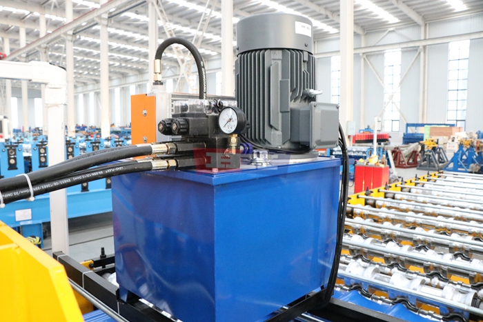 Haixing glazed metal roof tile equipment for galvanized and pre-painted steel roofing sheets