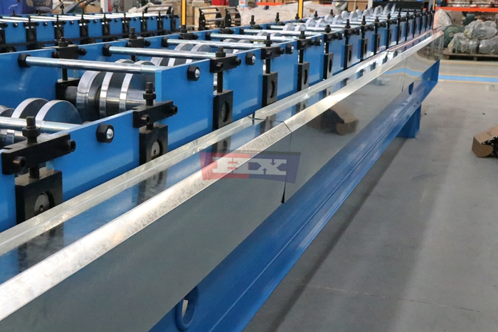 Haixing metal gutter machine manufacturer offering customized roll forming equipment