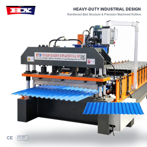 Corrugated Roof Sheet Making Machine | Haixing