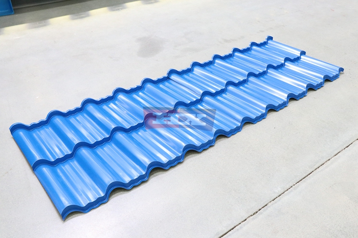 Haixing customized high speed roof tile machine for galvanized and pre-painted steel roofing profiles
