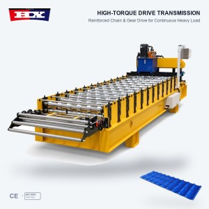 Step Tile Roll Forming Machine