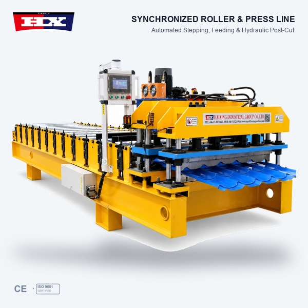 Glazed Steel Roof Tile Machine Featured Image