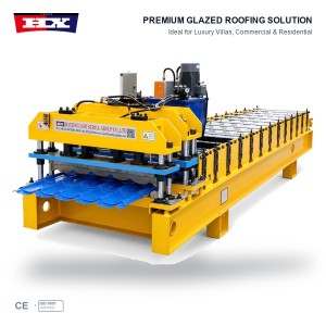 Step Tile Roll Forming Machine