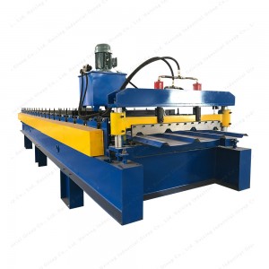 1100mm steel tile roofing sheet roll forming machine
