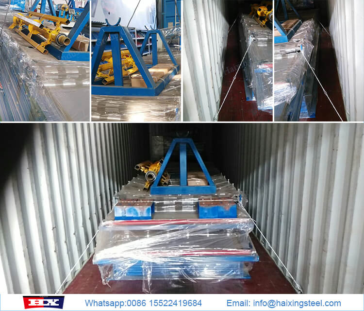 roof machine packing