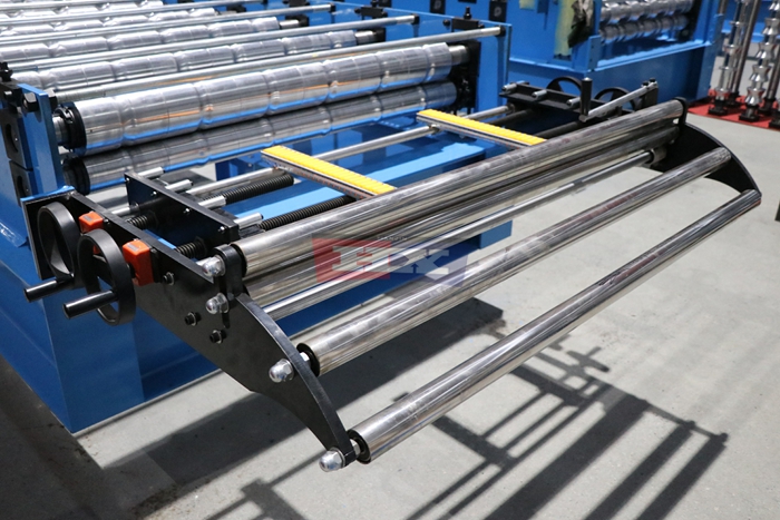 Haixing decorative metal roof tile molding machine for residential roofing applications